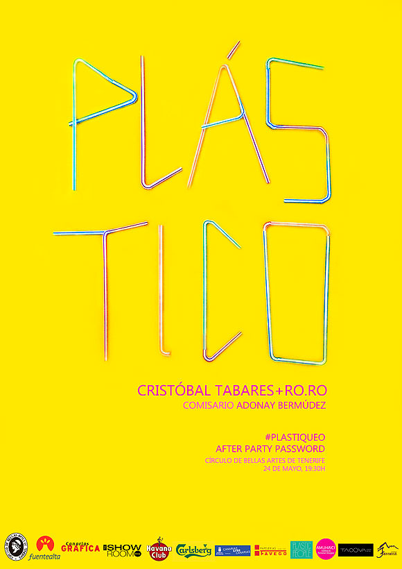 El Círculo de Bellas Artes de Tenerife presenta “PLÁSTICO”, exposición colectiva de los artistas Ro.Ro (Roberto Rodríguez) y Cristóbal Tabares y comisariada por Adonay Bermúdez