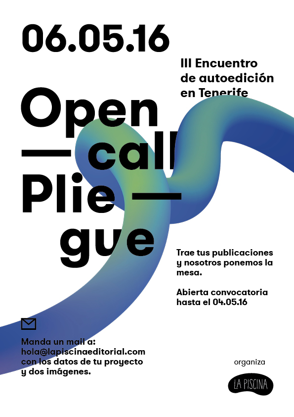 PLIEGUE III Encuentro de autoedición en Tenerife