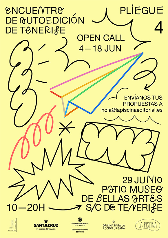El 29 de junio vuelve PLIEGUE, el Encuentro de Autoedición en Canarias.