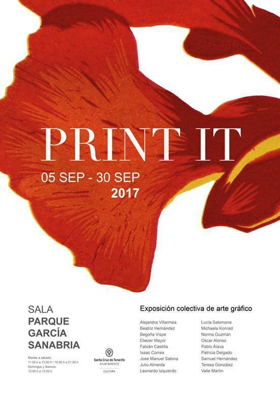 Print it, exposición colectiva, en el García Sanabria
