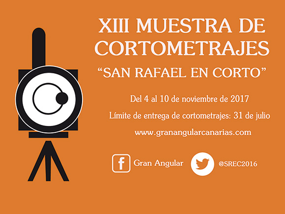 La muestra de cortometrajes “San Rafael en corto” abre su plazo de inscripción a la XIII edición