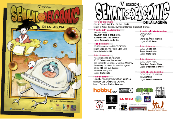Llega la V Semana del Cómic de La Laguna