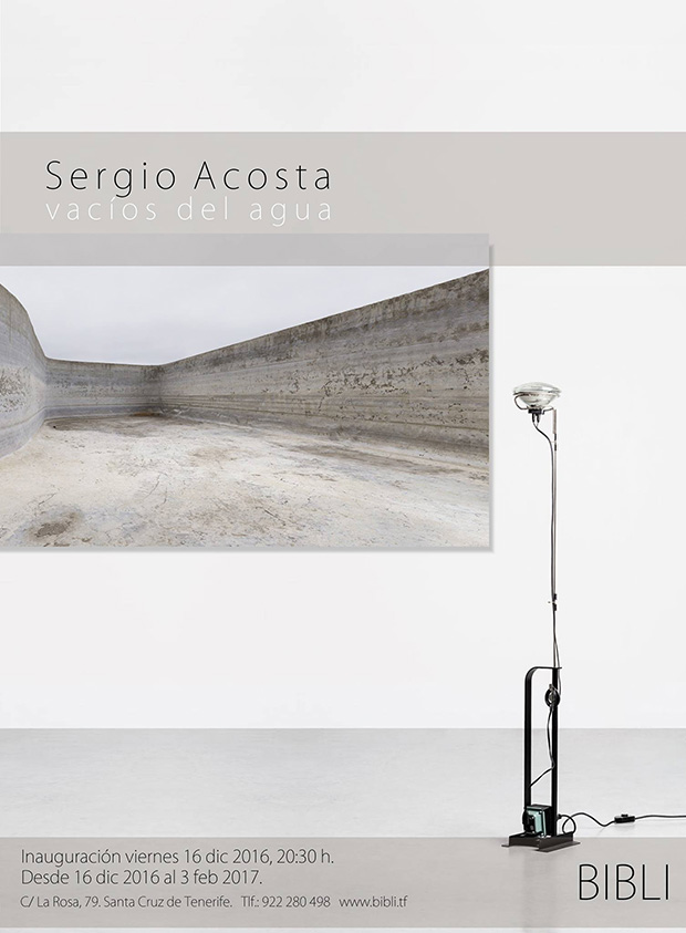 Exposición “Vacíos del agua” de Sergio Acosta, en Santa Cruz de Tenerife