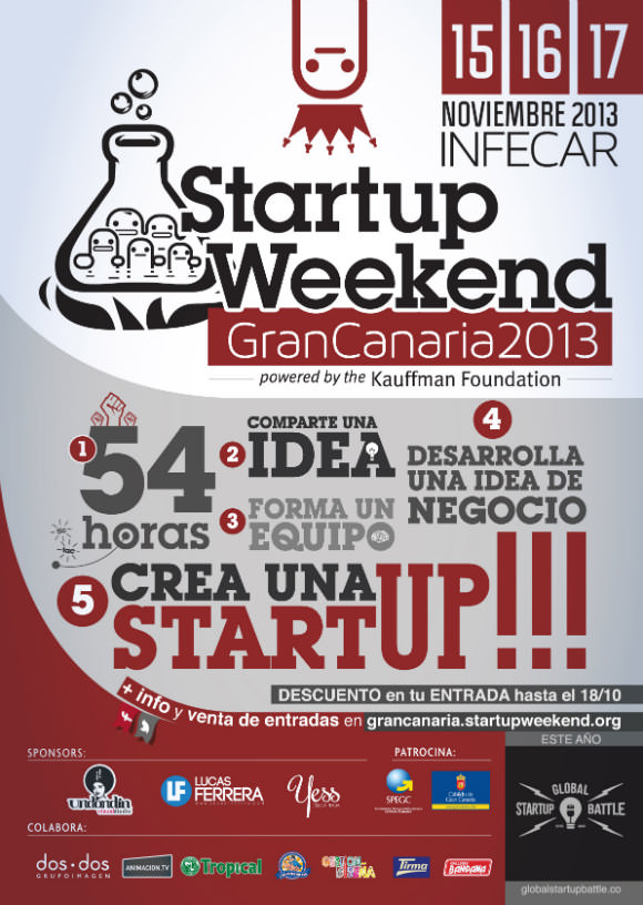 Llega la tercera edición del Gran Canaria StartupWeekend