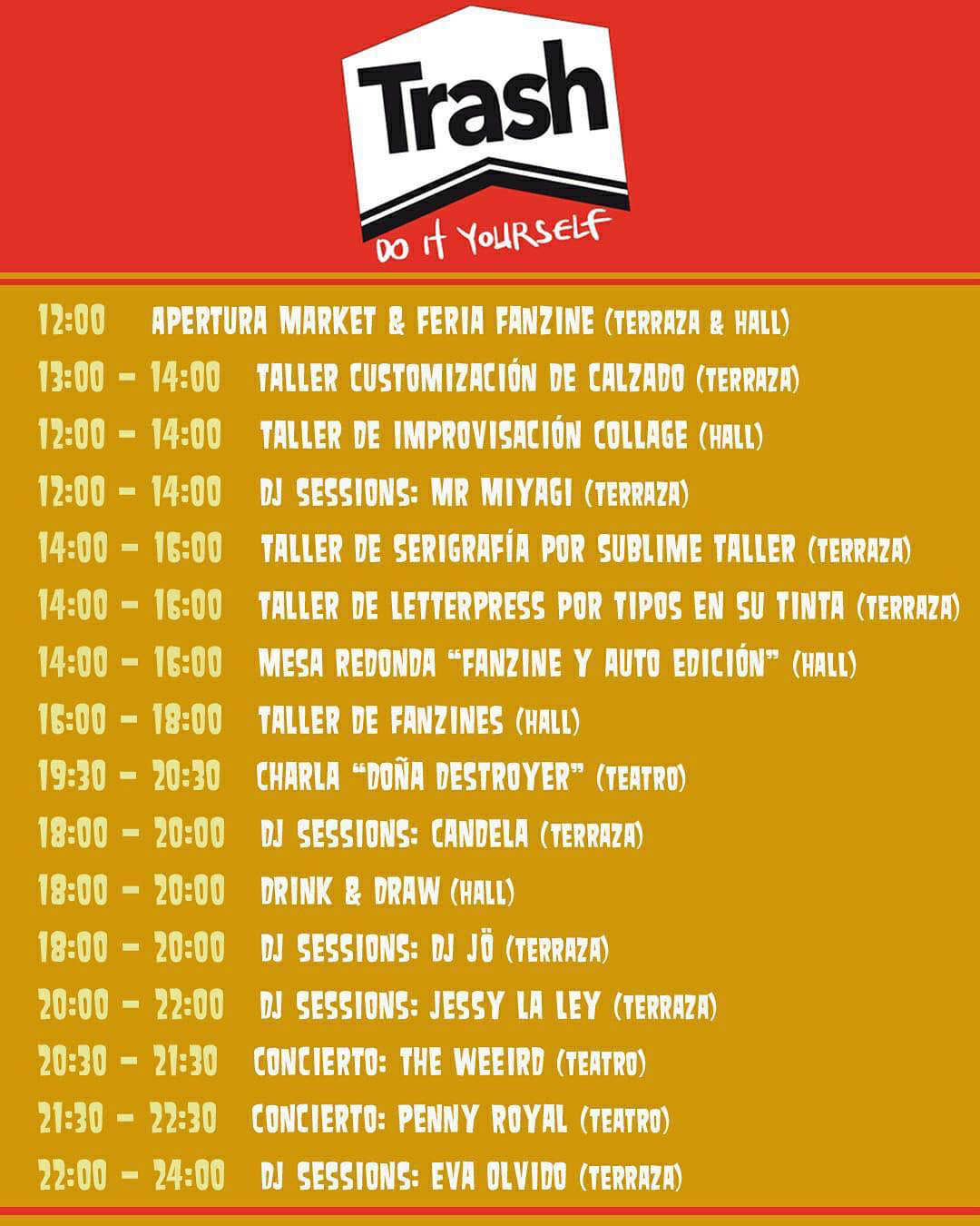 «Trash Fest», festival de la autoedición y el fanzine, el próximo sábado 27 de abril en Santa Cruz de Tenerife.