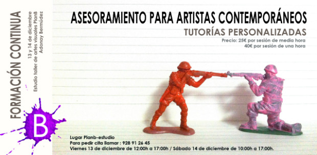 Tutorías personalizadas en asesoramiento para artistas contemporáneos